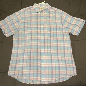 Plaid Button Down 🩵